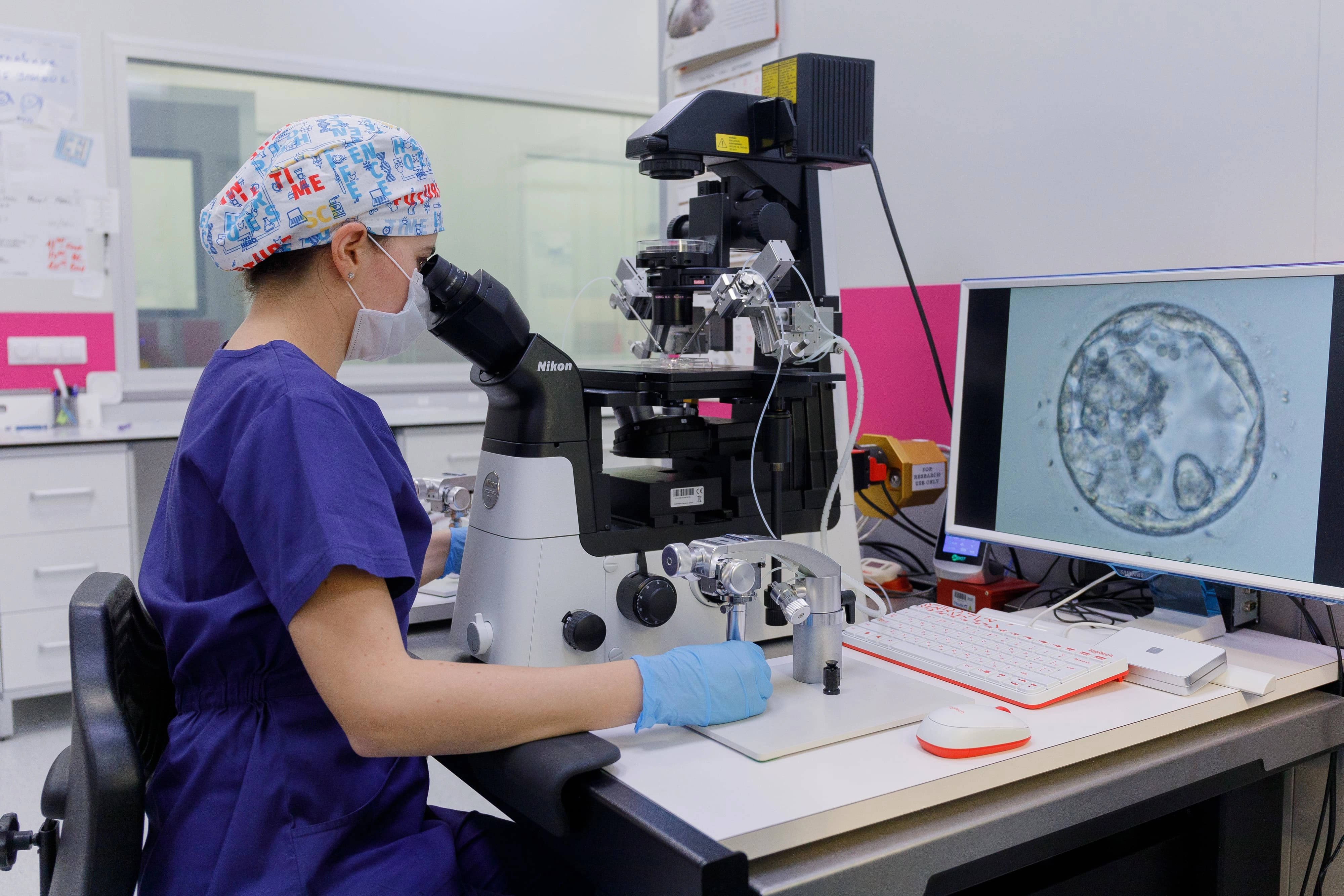 Суперсовременная эмбриолаборатория